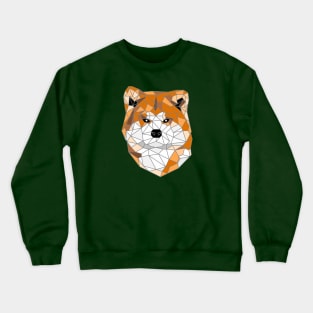 Japanese Akita Stained Glass Crewneck Sweatshirt